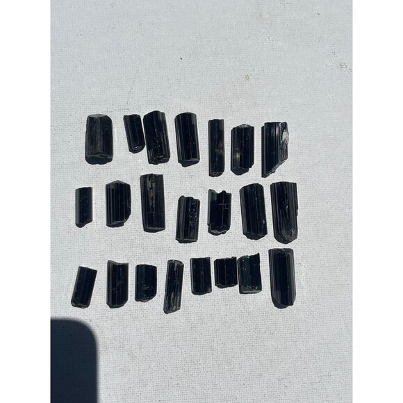 Black Tourmaline Parcel lot - 338 Carats - for jewelry making wire wrapping - Picture 3 of 10